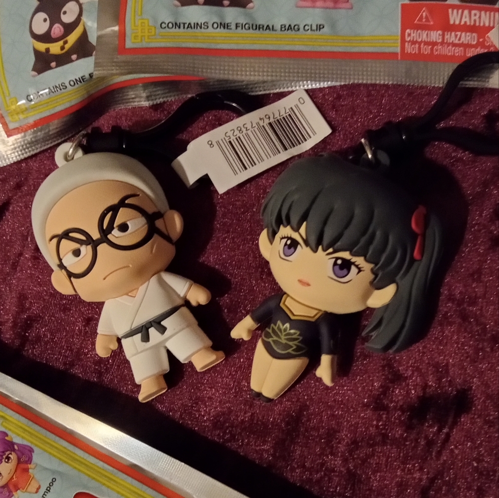 Ranma 1/2 Anime Character Keychains